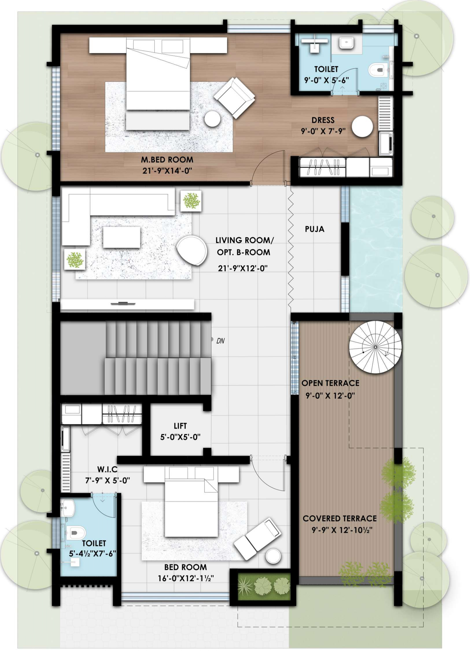 East Floorplan
